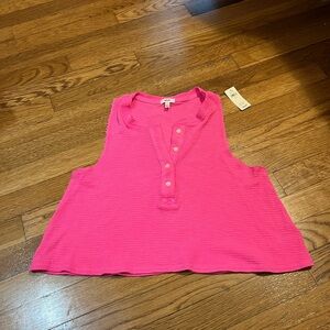 Aerie Vibrant Pink Tank Top